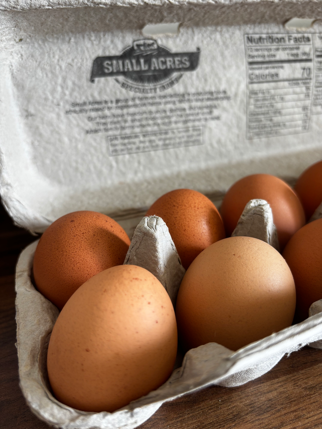 Non-GMO Pastured Eggs — 1 Dozen Large